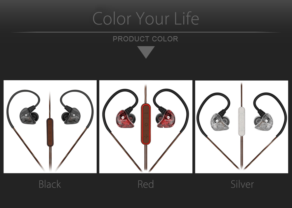 MOGCO M10 HiFi Wired Sport Earphones Headphones MOGCO M10 HiFi Wired Sport Earphones Headphones