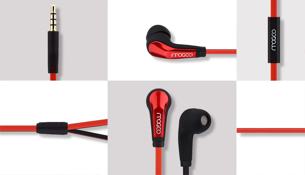 MOGCO M2 HiFi Wired Earphones Headphones MOGCO M2 HiFi Wired Earphones Headphones