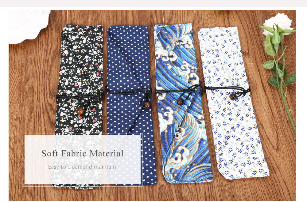 Japanese Style Spoon Chopsticks Tableware Protection Bag Japanese Style Spoon Chopsticks Tableware Protection Bag