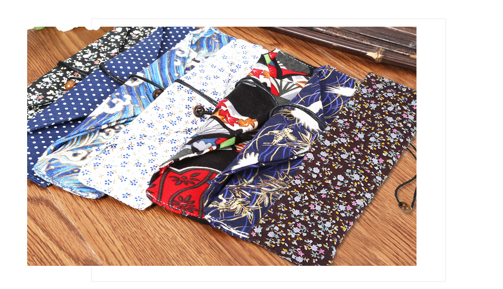 Japanese Style Spoon Chopsticks Tableware Protection Bag Japanese Style Spoon Chopsticks Tableware Protection Bag