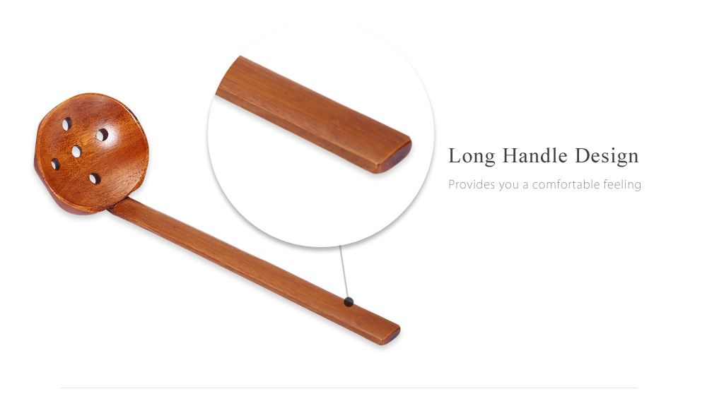 Wood Ladle Round Shape Soup Rice Spoon Wood Ladle Round Shape Soup Rice Spoon