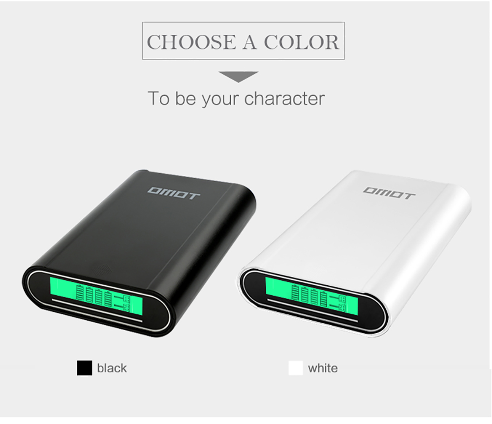 TOMO M4 DIY Smart Power Bank 4 x 18650 Li-ion Battery Charger