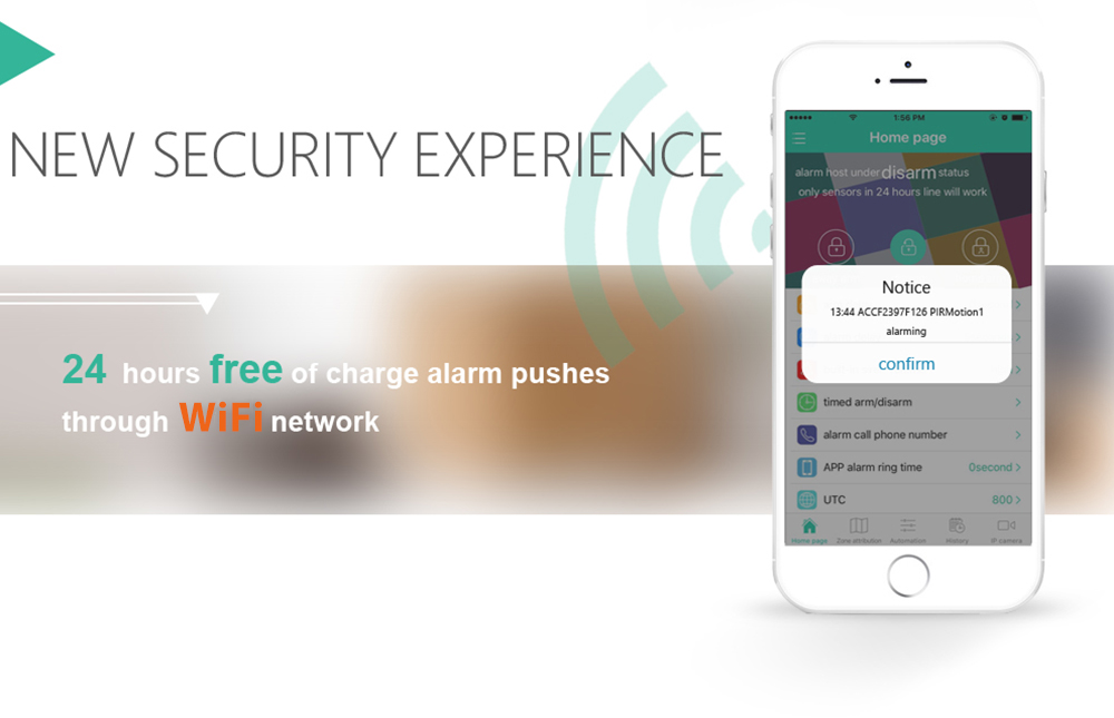 GS - S3 WiFi Wireless PSTN Home Alarm System