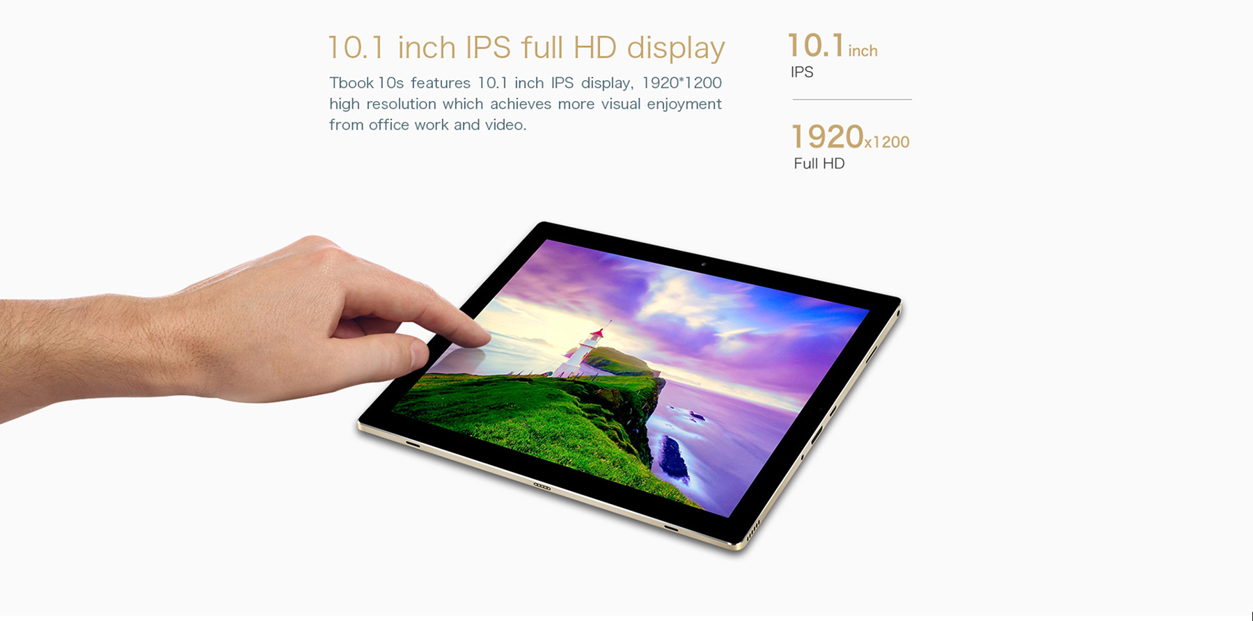 Teclast Tbook 10 S 2 in 1 Tablet PC 10.1 inch Windows 10 + Android 5.1 IPS Screen Intel Cherry Trail X5 Z8350 64bit Quad Core 1.44GHz 4GB RAM 64GB ROM Bluetooth 4.0