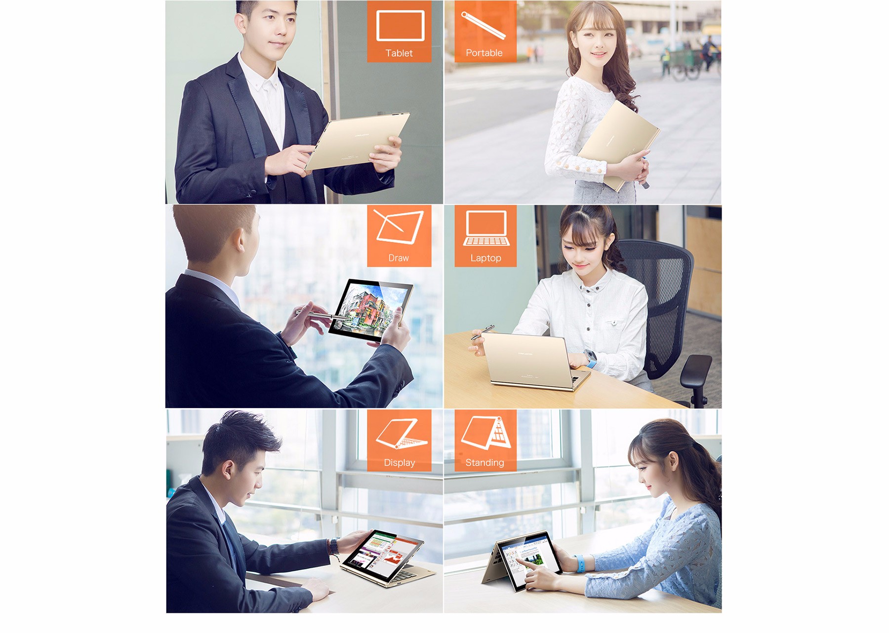 Teclast Tbook 10 S 2 in 1 Tablet PC 10.1 inch Windows 10 + Android 5.1 IPS Screen Intel Cherry Trail X5 Z8350 64bit Quad Core 1.44GHz 4GB RAM 64GB ROM Bluetooth 4.0