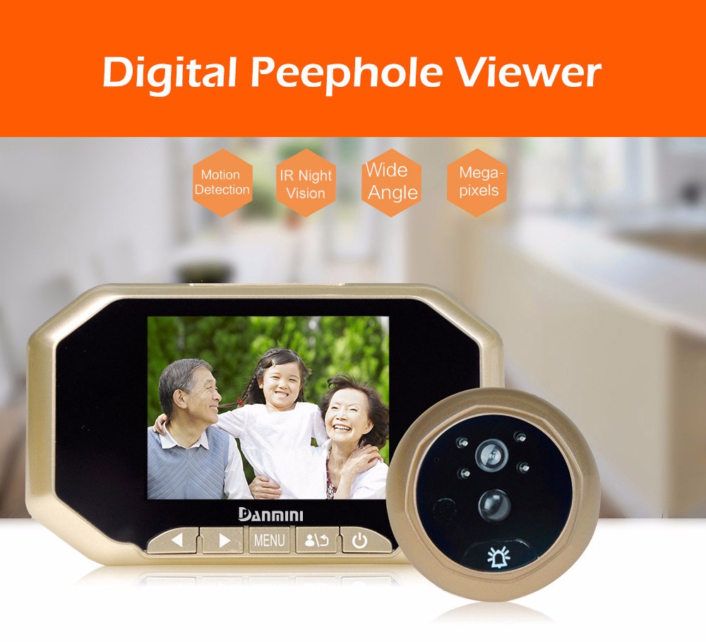 Danmini YB - 35AHD - M 3.5 inch TFT Digital Peephole Viewer