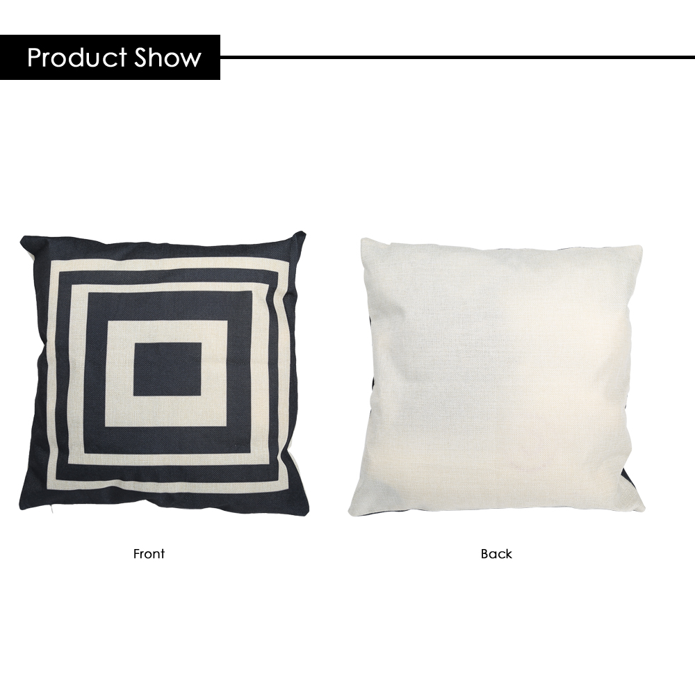 Simplism Geometric Cotton Linen Pillow Cushion Cover Home Decor Simplism Geometric Cotton Linen Pillow Cushion Cover Home Decor