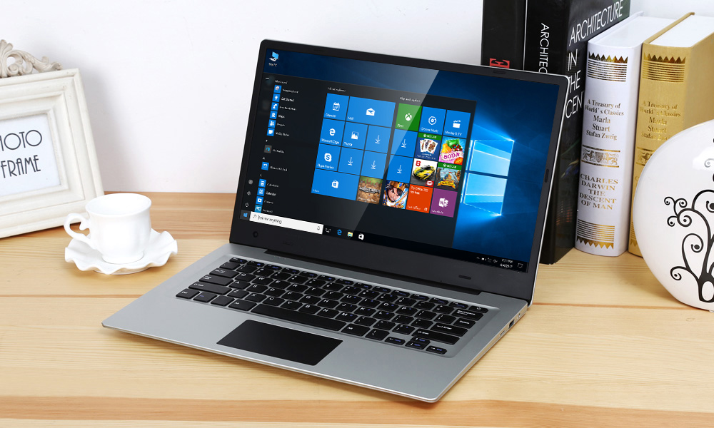 Jumper EZBOOK 3 Notebook 14.1 inch Windows 10 Home Intel Apollo Lake N3350 Dual Core 1.1GHz 4GB RAM 64GB eMMC Camera