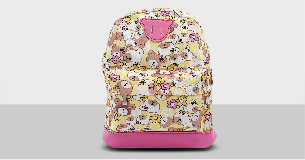 Casual Allover Cartoon Print Child School Bag Mini Backpack Casual Allover Cartoon Print Child School Bag Mini Backpack