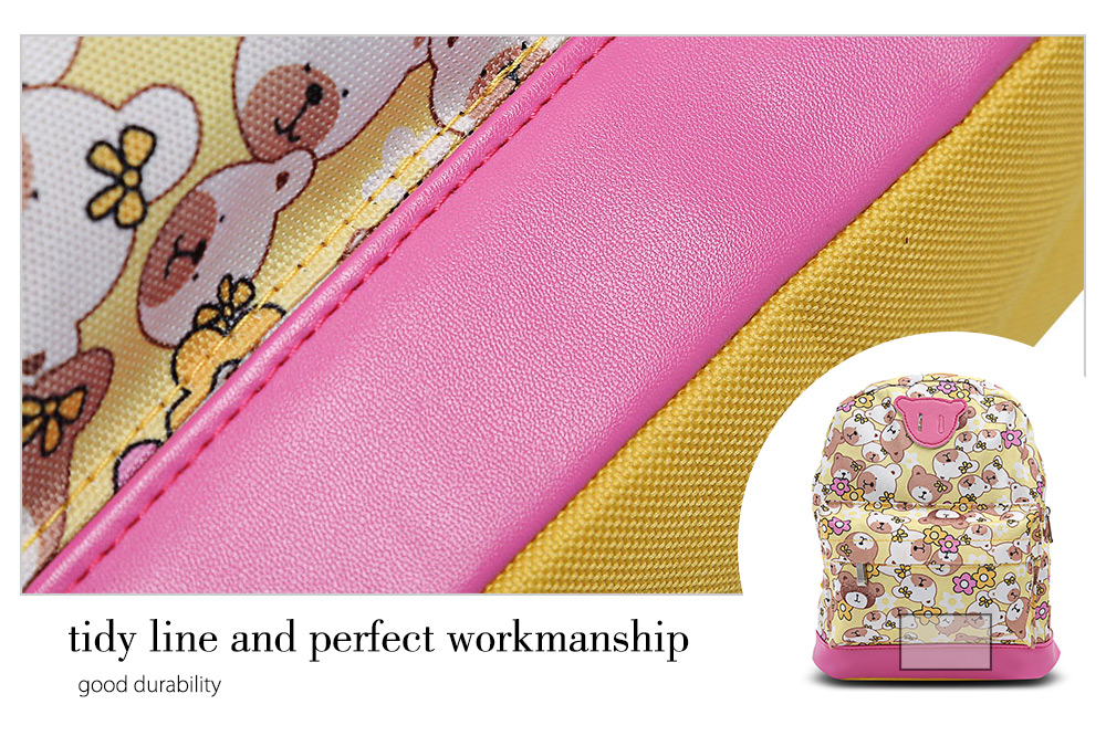 Casual Allover Cartoon Print Child School Bag Mini Backpack Casual Allover Cartoon Print Child School Bag Mini Backpack