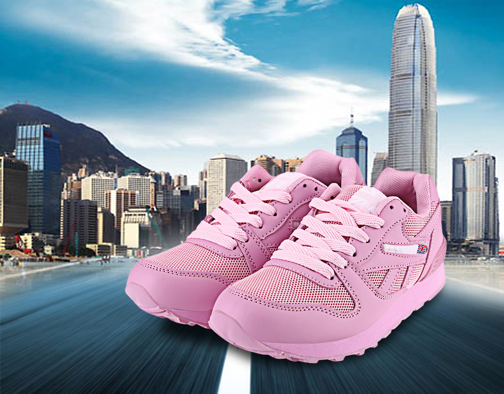 Breathable Mesh Lace Up Running Sports Shoes for Women Breathable Mesh Lace Up Running Sports Shoes for Women