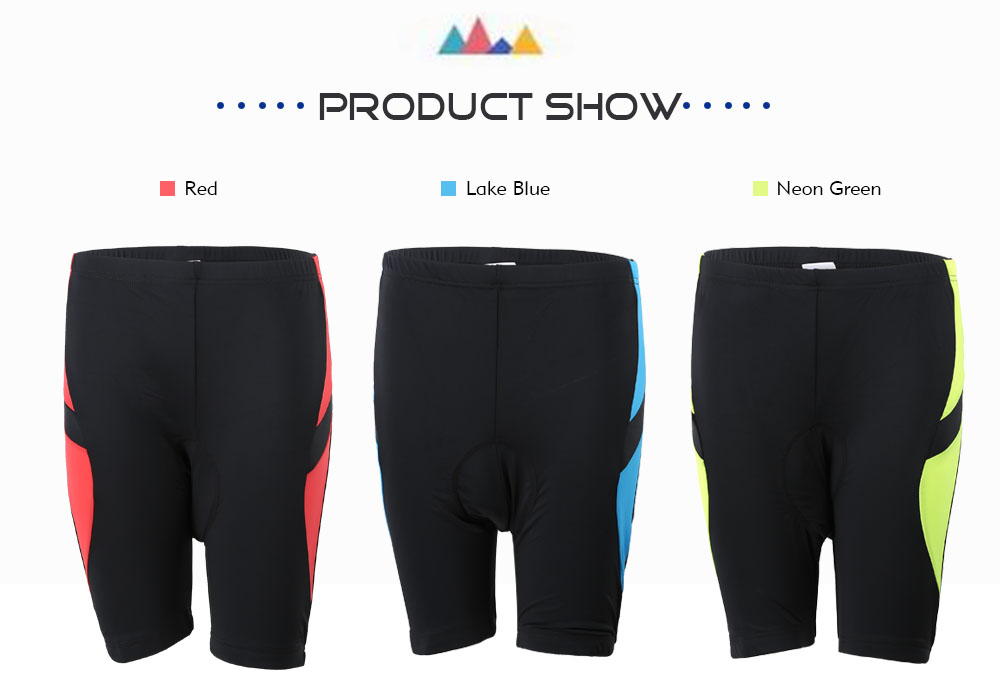 REALTOO Bicycle Uniform Silicone Gel Padded Cycling Shorts REALTOO Bicycle Uniform Silicone Gel Padded Cycling Shorts