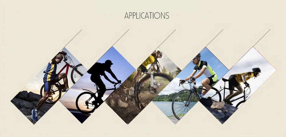 REALTOO Bicycle Uniform Silicone Gel Padded Cycling Shorts REALTOO Bicycle Uniform Silicone Gel Padded Cycling Shorts