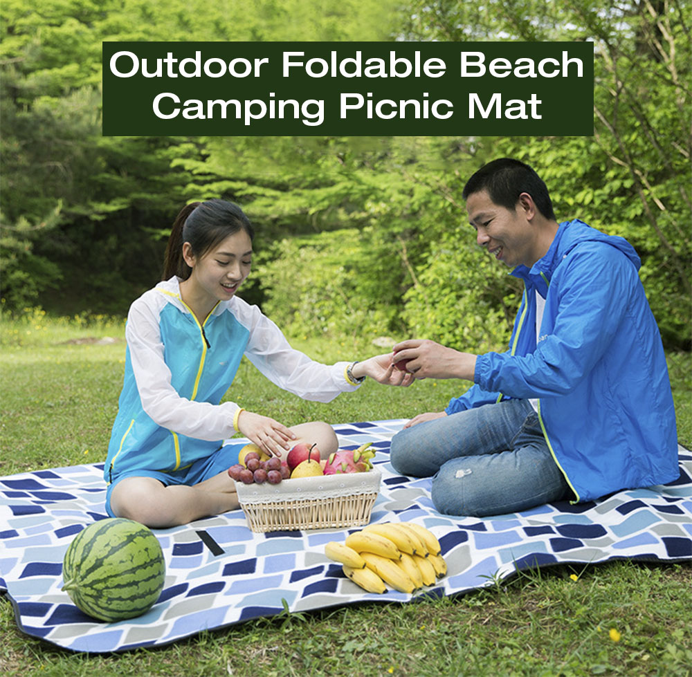 BSWOLF Multifunction Camping Hiking Mountaineering Water Resistant Thickened Picnic Mat BSWOLF Multifunction Camping Hiking Mountaineering Water Resistant Thickened Picnic Mat