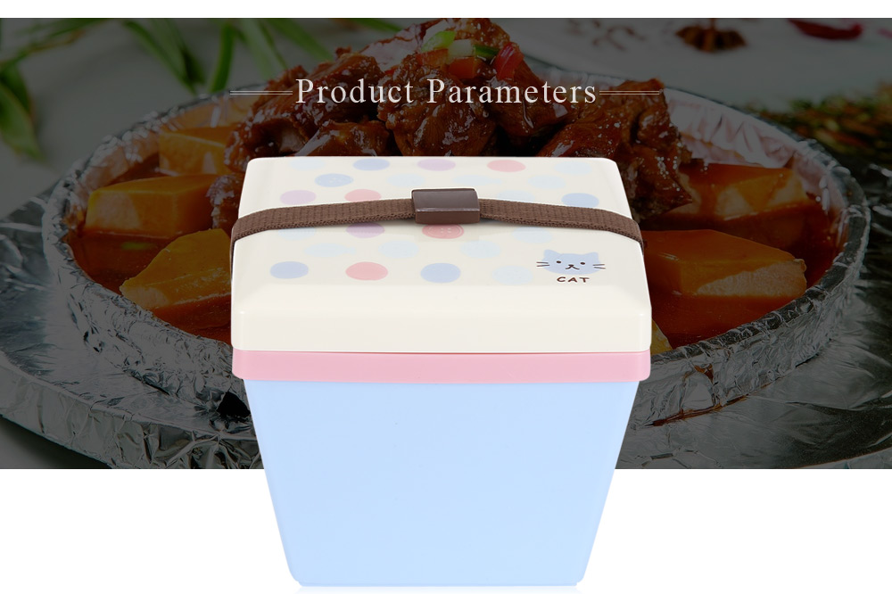 Square Double Layer Japanese Lunch Box Container Tableware Square Double Layer Japanese Lunch Box Container Tableware