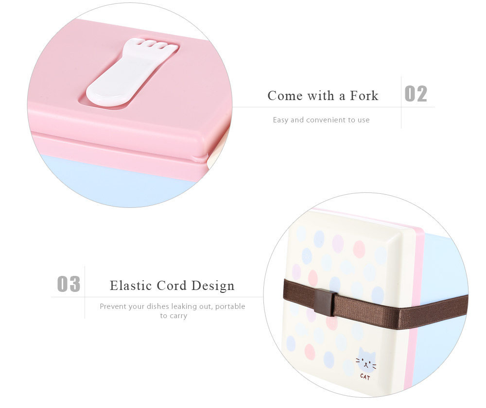 Square Double Layer Japanese Lunch Box Container Tableware Square Double Layer Japanese Lunch Box Container Tableware