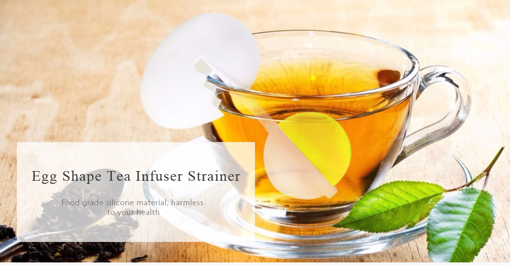 Egg Shape Silicone Tea Infuser Strainer Filter Egg Shape Silicone Tea Infuser Strainer Filter