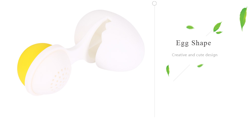 Egg Shape Silicone Tea Infuser Strainer Filter Egg Shape Silicone Tea Infuser Strainer Filter