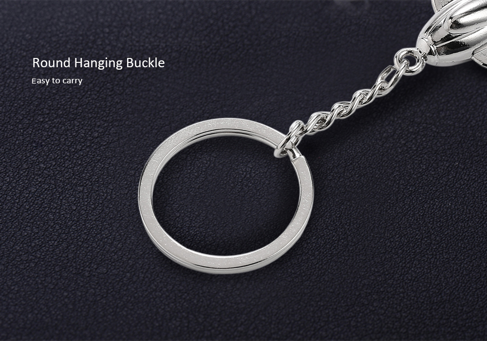 3D Airplane Pendant Keychain Metal keyring