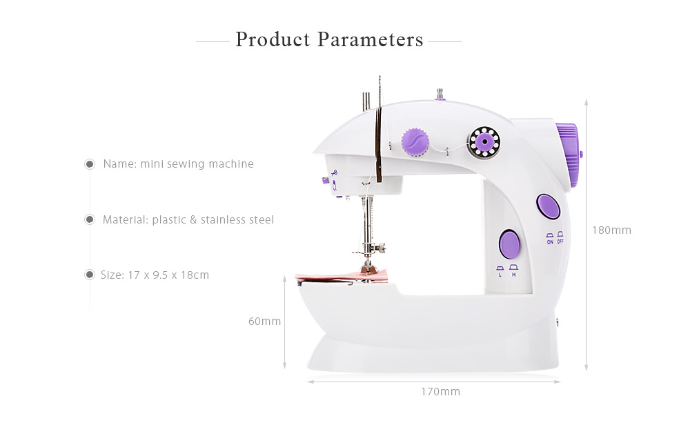 Mini Automatic Thread Sewing Machine Double Speed Control Button Mini Automatic Thread Sewing Machine Double Speed Control Button