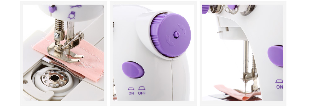 Mini Automatic Thread Sewing Machine Double Speed Control Button Mini Automatic Thread Sewing Machine Double Speed Control Button