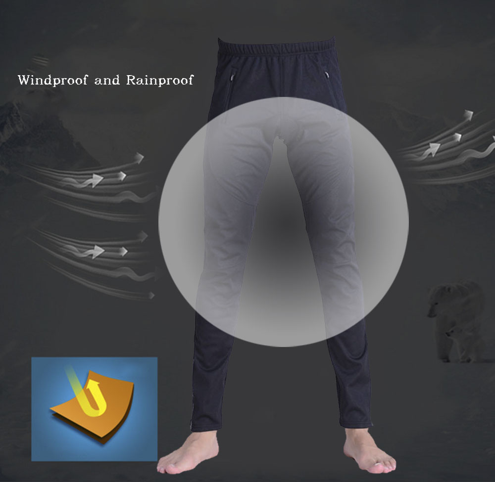 JAGGAD F0104 Outdoor Windproof Fleece Thermal Cycling Long Pants 3D Padded Bike Trousers JAGGAD F0104 Outdoor Windproof Fleece Thermal Cycling Long Pants 3D Padded Bike Trousers