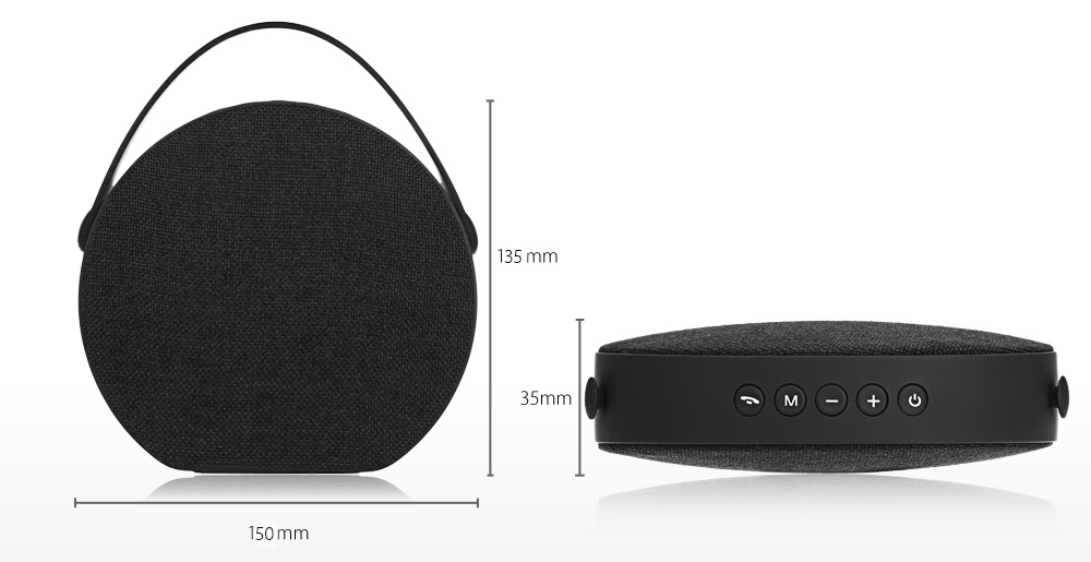 AIBIMY MY551BT Portable Hands-free Bluetooth Speaker