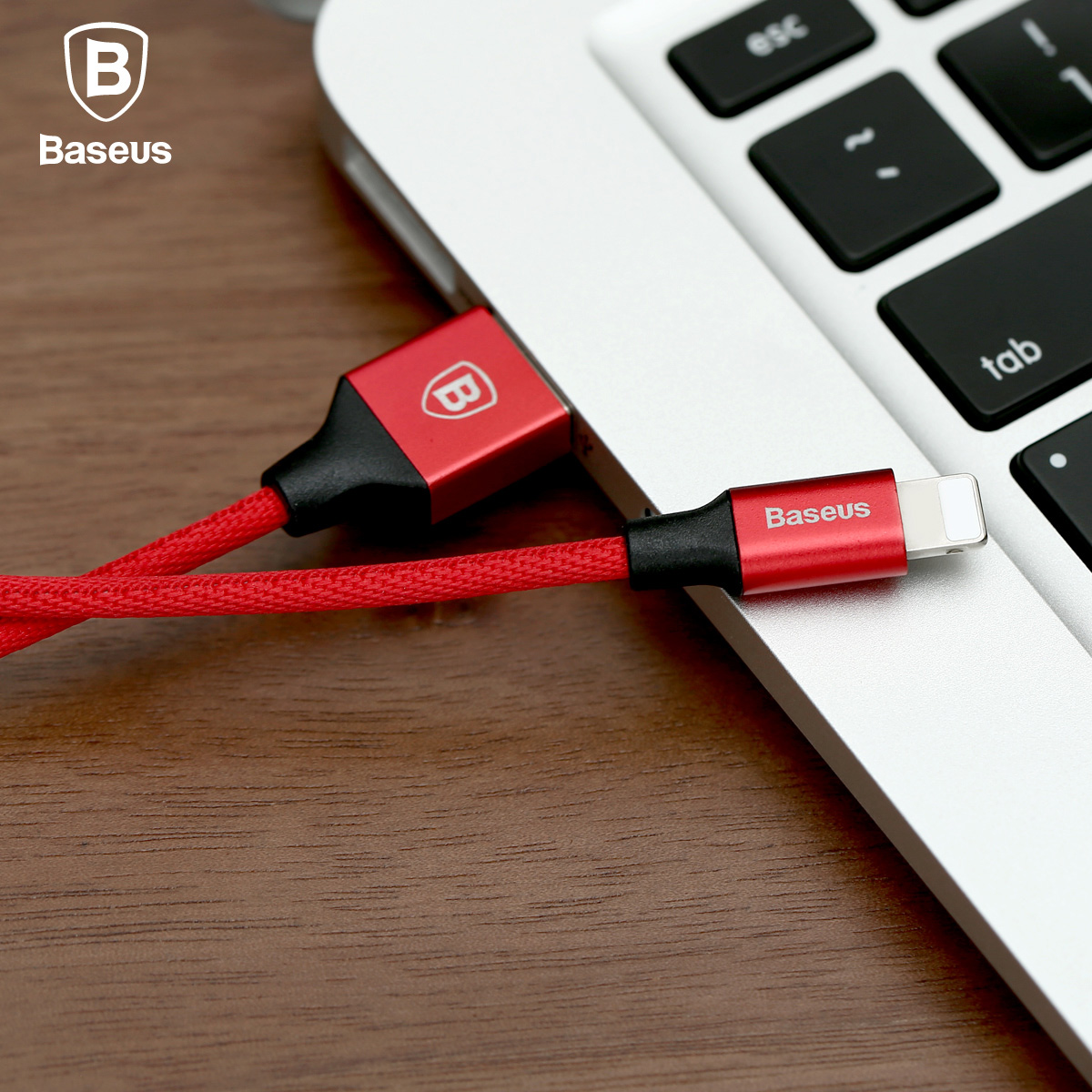 Baseus Yiven Cable 8 Pin USB Data Charging Braided Wire 1.2M Baseus Yiven Cable 8 Pin USB Data Charging Braided Wire 1.2M