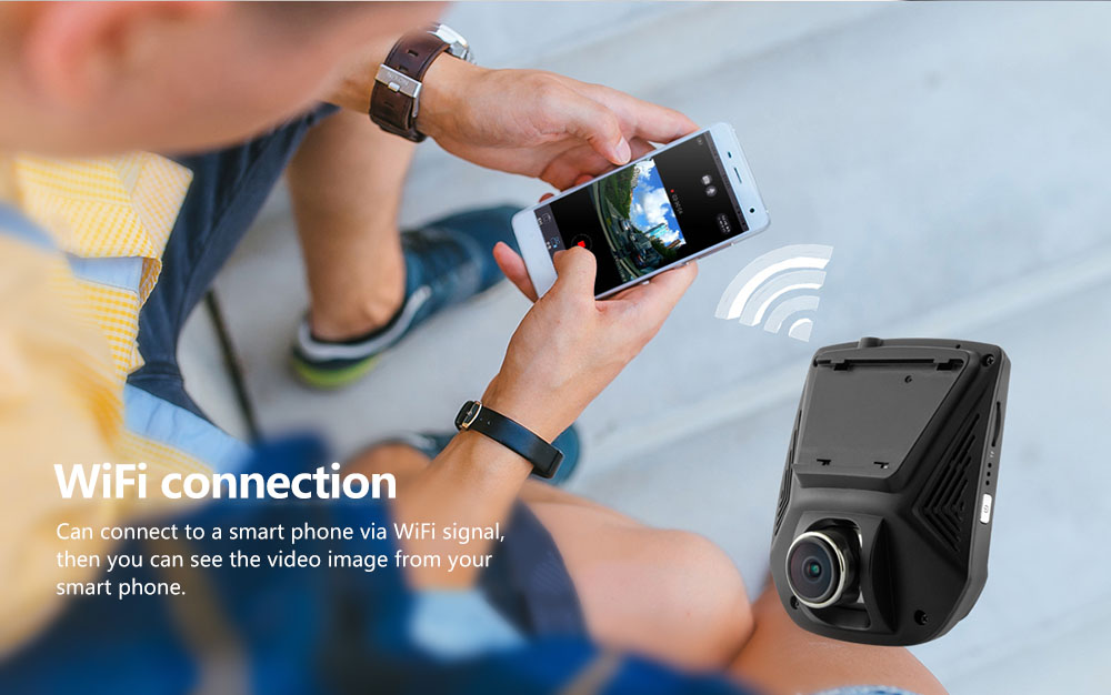 A305 2.45 inch Car DVR Automobile Data Recorder WiFi 1080P 170-degree LCD Screen Camcorder A305 2.45 inch Car DVR Automobile Data Recorder WiFi 1080P 170-degree LCD Screen Camcorder