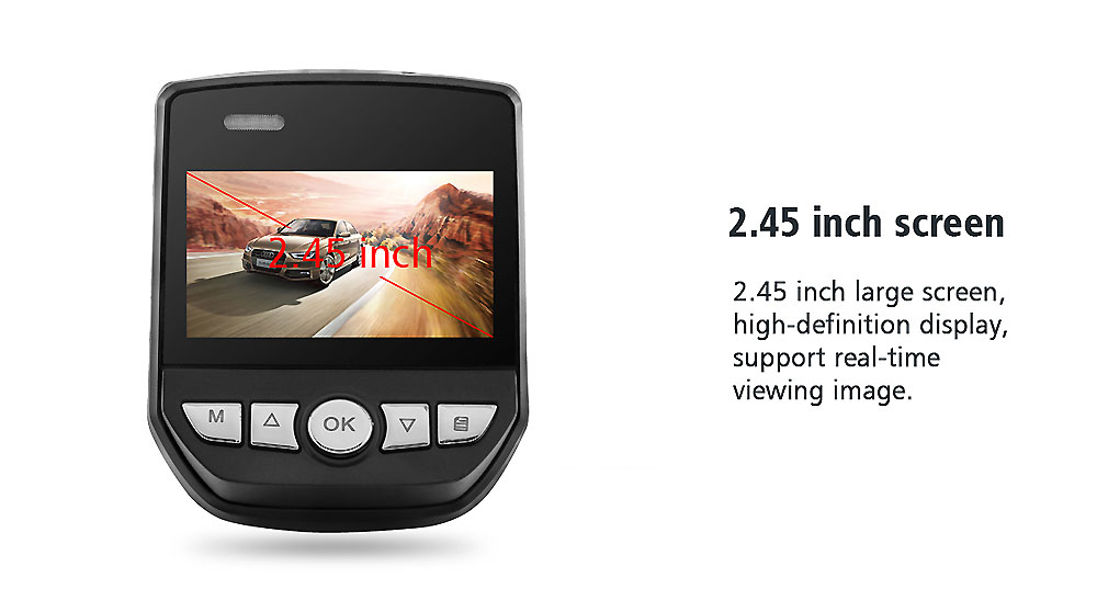 A305 2.45 inch Car DVR Automobile Data Recorder WiFi 1080P 170-degree LCD Screen Camcorder A305 2.45 inch Car DVR Automobile Data Recorder WiFi 1080P 170-degree LCD Screen Camcorder