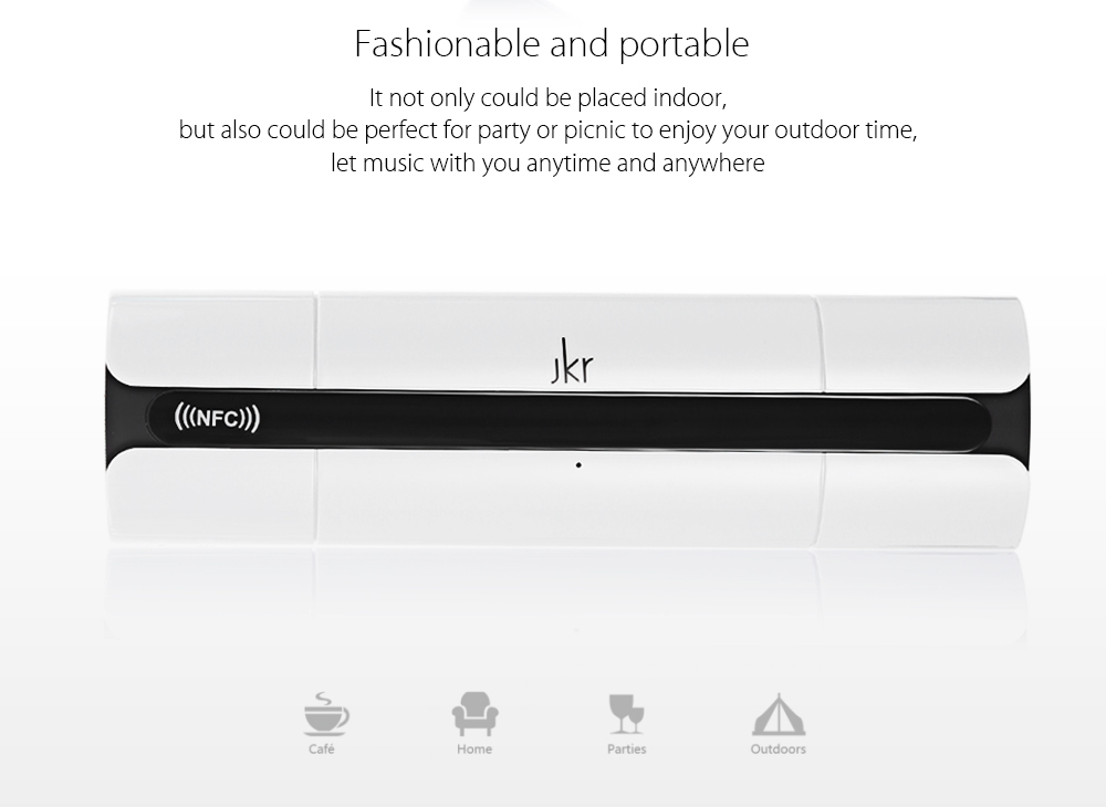 JKR KR - 8800 Bluetooth Speaker Portable Wireless Stereo JKR KR - 8800 Bluetooth Speaker Portable Wireless Stereo