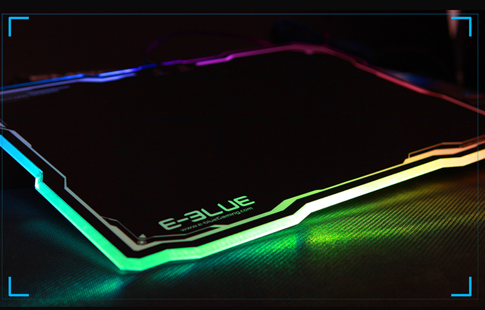 E - 3LUE EMP013 Mouse Pad with RGB Lighting E - 3LUE EMP013 Mouse Pad with RGB Lighting