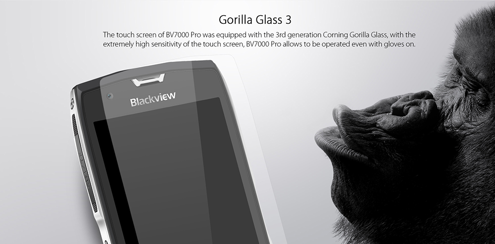 Blackview BV7000 Pro 4G Smartphone 5.0 inch Android 6.0 MTK6750 1.5GHz Octa Core 4GB RAM 64GB ROM IP68 Waterproof 8.0MP + 13.0MP Cameras Fingerprint Scanner