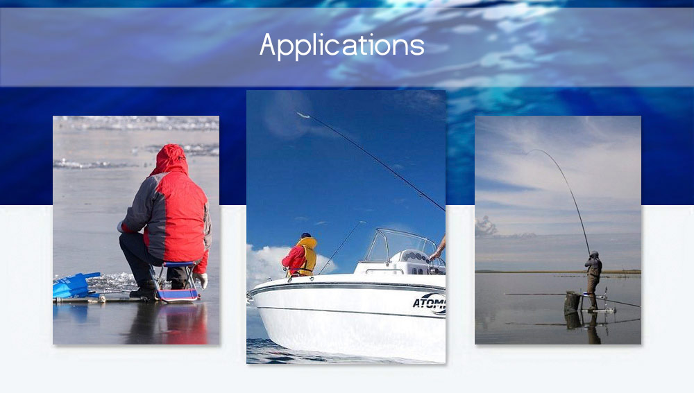 Outlife 0.7 - 100M Fish Finder 200KHz Sonar Sounder Echo Alarm Fishing Transducer Outlife 0.7 - 100M Fish Finder 200KHz Sonar Sounder Echo Alarm Fishing Transducer