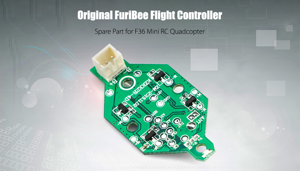 Original FuriBee Flight Control Board for F36 Mini RC Quadcopter Original FuriBee Flight Control Board for F36 Mini RC Quadcopter