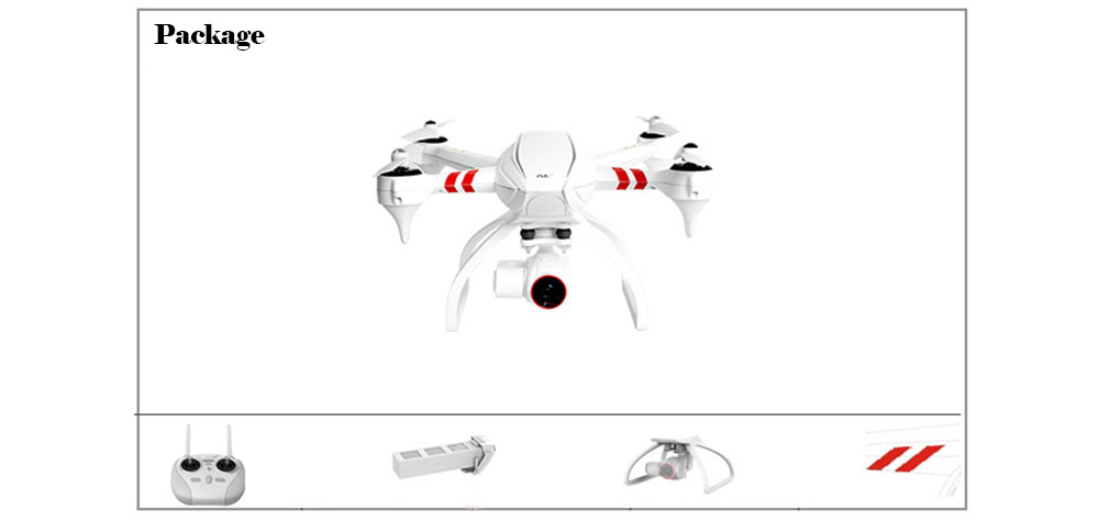 JYU Hornet S Racing Quadcopter 2.4GHz 6 Axis Gyro 4K HD Camera with Gimbal GPS Hovering FPV Version