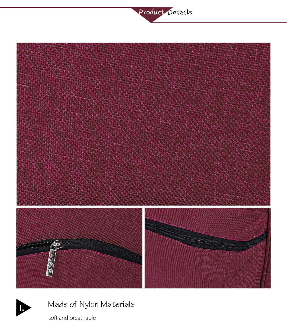 Insular Large Capacity Polyamide Convertible Mummy Diaper Bag