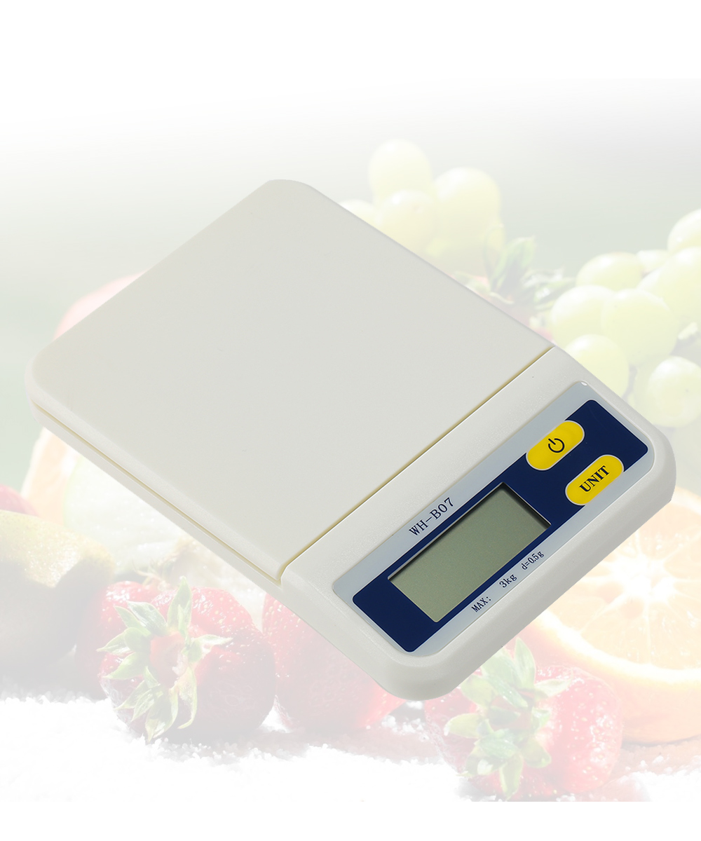 WeiHeng WH - B07 3kg / 0.5g LCD Electronic Kitchen Scale