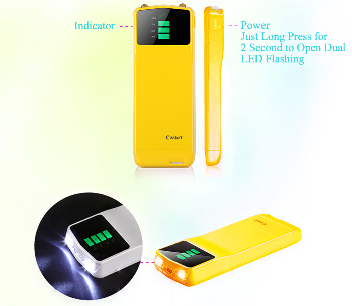 Cager B039 Digital Display 3000mAh Portable Mobile Power Bank with Micro USB Output for Samsung S4 i9500 i9505 Samsung Galaxy Note 2 Nokia Sony HTC etc. Cager B039 Digital Display 3000mAh Portable Mobile Power Bank with Micro USB Output for Samsung S4 i9500 i9505 Samsung Galaxy Note 2 Nokia Sony HTC etc.