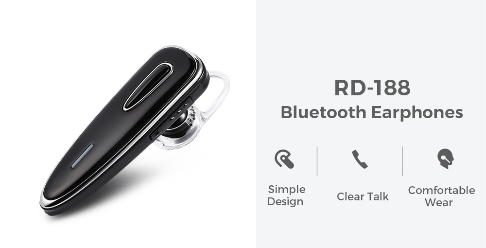 RD - 188 Bluetooth V4.0 Business Car Earphones RD - 188 Bluetooth V4.0 Business Car Earphones
