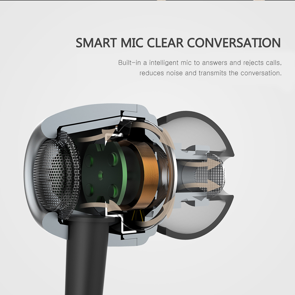 Baseus EL - 02 In-ear Wired Stereo Music Earphones Baseus EL - 02 In-ear Wired Stereo Music Earphones