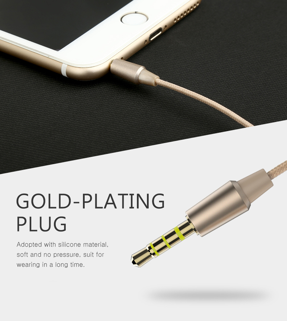 Baseus EL - 02 In-ear Wired Stereo Music Earphones Baseus EL - 02 In-ear Wired Stereo Music Earphones
