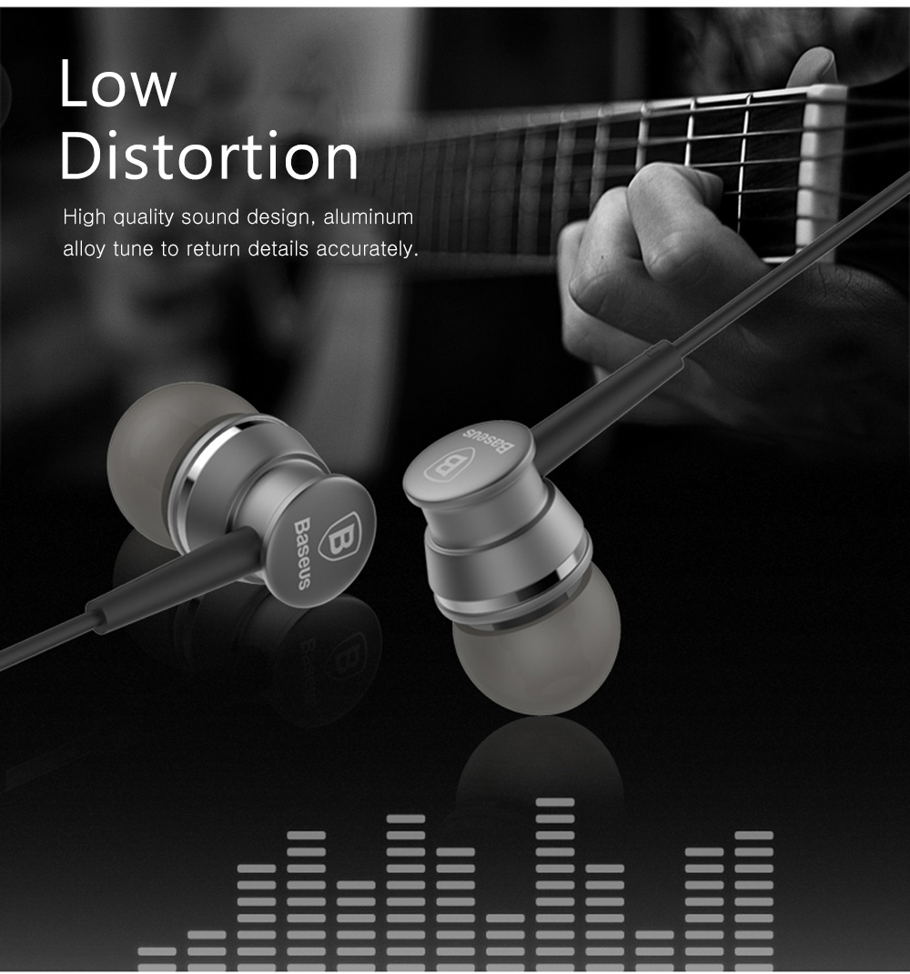 Baseus EL - 01 In-ear Wired Stereo Music Earphones Baseus EL - 01 In-ear Wired Stereo Music Earphones
