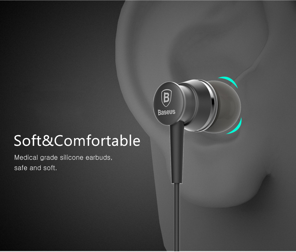 Baseus EL - 01 In-ear Wired Stereo Music Earphones Baseus EL - 01 In-ear Wired Stereo Music Earphones