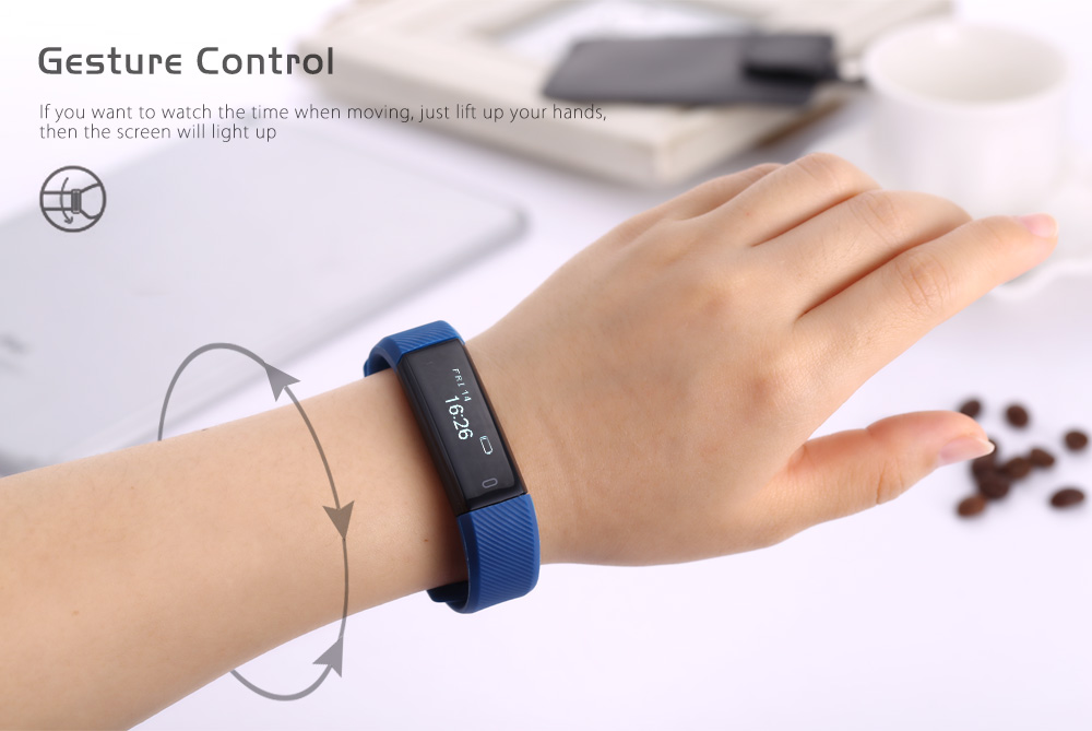 ID115 Smart Wristband Activity Tracker Sleep Monitor USB Rechargeable Interface ID115 Smart Wristband Activity Tracker Sleep Monitor USB Rechargeable Interface
