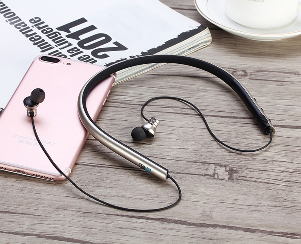 JUSTNEED M2 Neck Type Sport Bluetooth V4.1 Stereo Earphones JUSTNEED M2 Neck Type Sport Bluetooth V4.1 Stereo Earphones