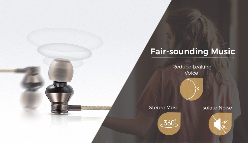 JUSTNEED M3 Stereo Super Bass Wired In-ear Earphones JUSTNEED M3 Stereo Super Bass Wired In-ear Earphones