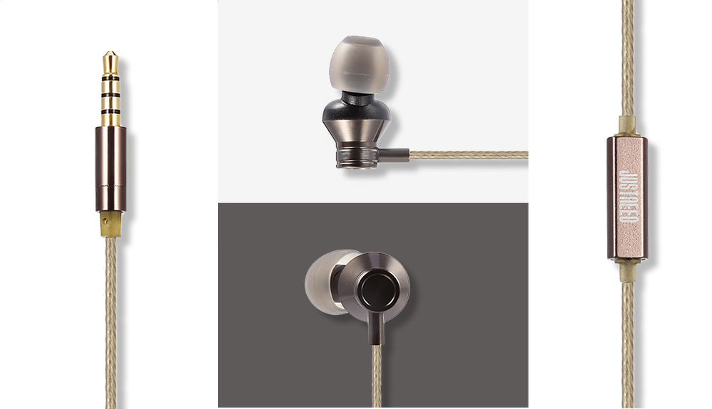 JUSTNEED M3 Stereo Super Bass Wired In-ear Earphones JUSTNEED M3 Stereo Super Bass Wired In-ear Earphones
