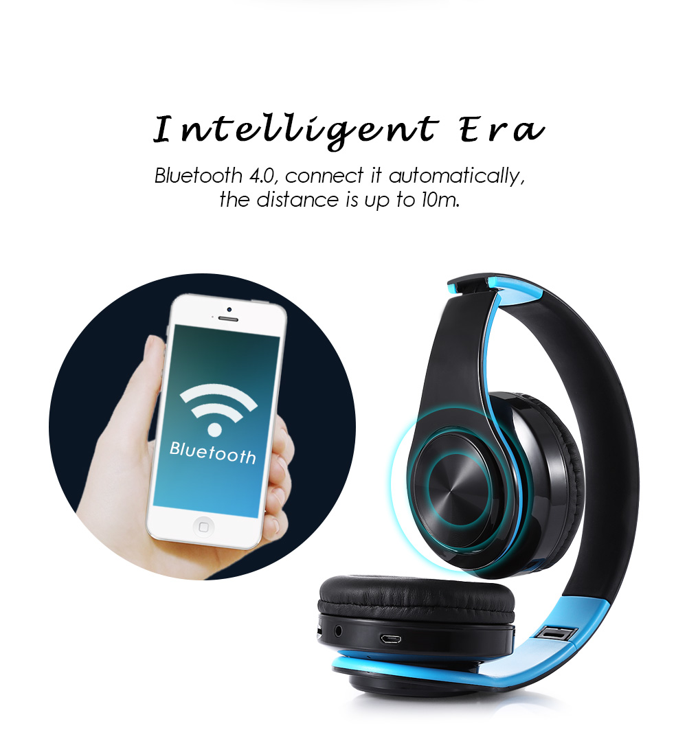 LPT660 Bluetooth V4.0 TF Card FM Radio Headphones Headset LPT660 Bluetooth V4.0 TF Card FM Radio Headphones Headset