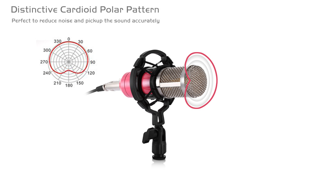 LEIHAO Professional Condenser Microphone Studio Broadcasting Recording LEIHAO Professional Condenser Microphone Studio Broadcasting Recording